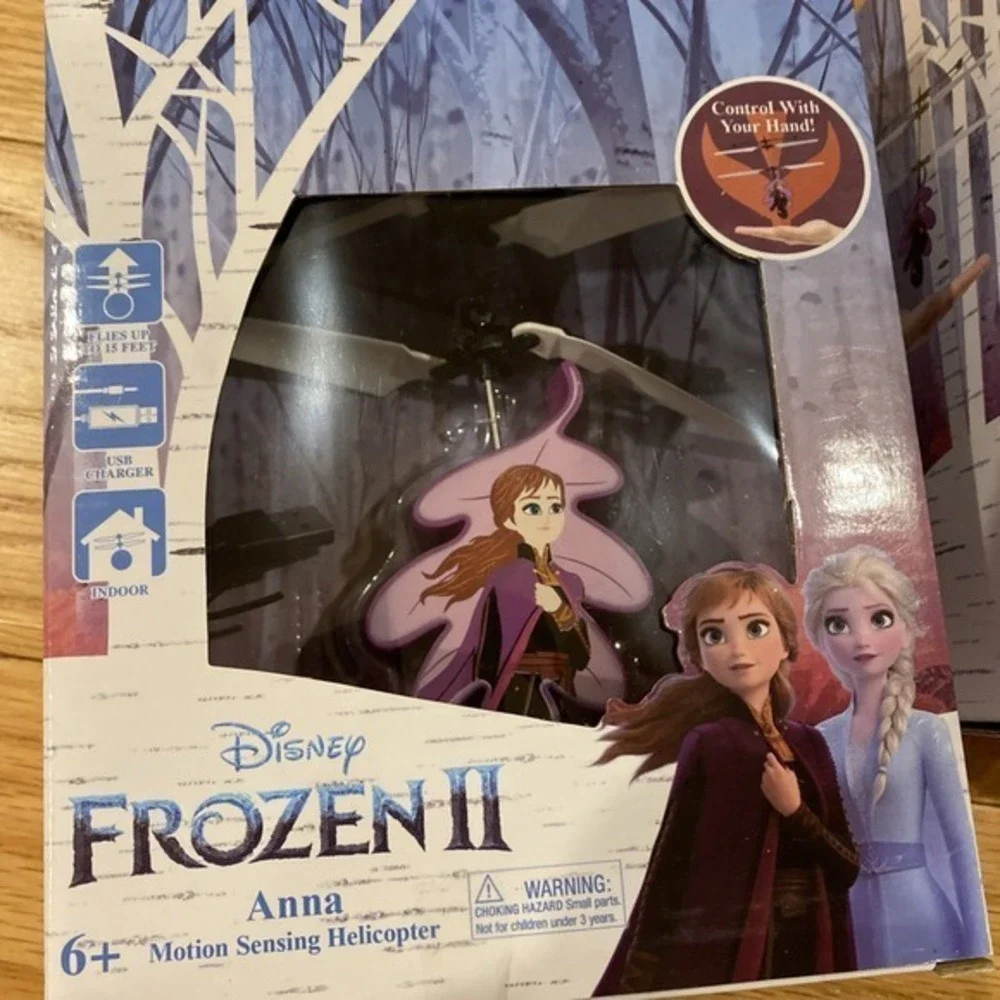 Disney Frozen II- Anna Motion Sensing Helicopter NIB‎ 